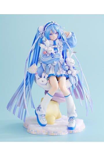 Preorder: Character Vocal Series 01: Hatsune Miku PVC Statue 1/7 Snow Miku: Yukiiro Pop Ver. 24 cm — zdjęcie 4