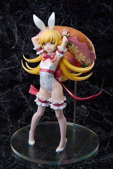 Preorder: Monogatari Series PVC Statue 1/4 Shinobu Oshino White Bunny Ver. 35 cm — zdjęcie 4