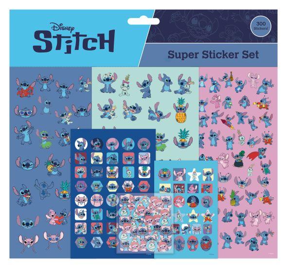 Zestaw naklejek - Lilo i Stitch (300 sztuk)