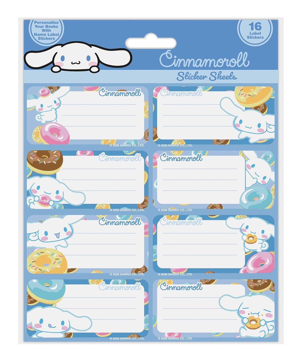 Naklejki na zeszyt - Cinnamoroll Tasty Treat