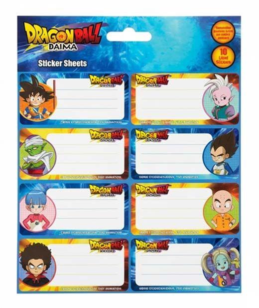 Naklejki na zeszyt - Dragon Ball Daima Kids