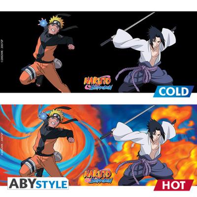 Kubek magiczny - Naruto & Sasuke/Naruto Shippuden 460 ml — zdjęcie 3