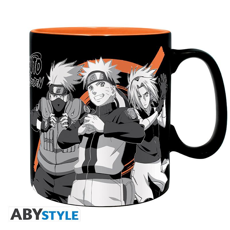 Kubek - Group black & white/Naruto Shippuden 460 ml