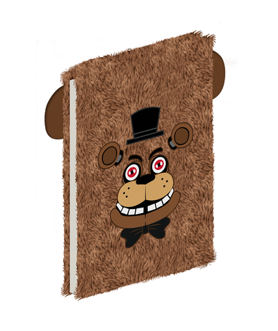 Notes A5 pluszowy - Freddy/Five Nights At Freddy's — zdjęcie 3