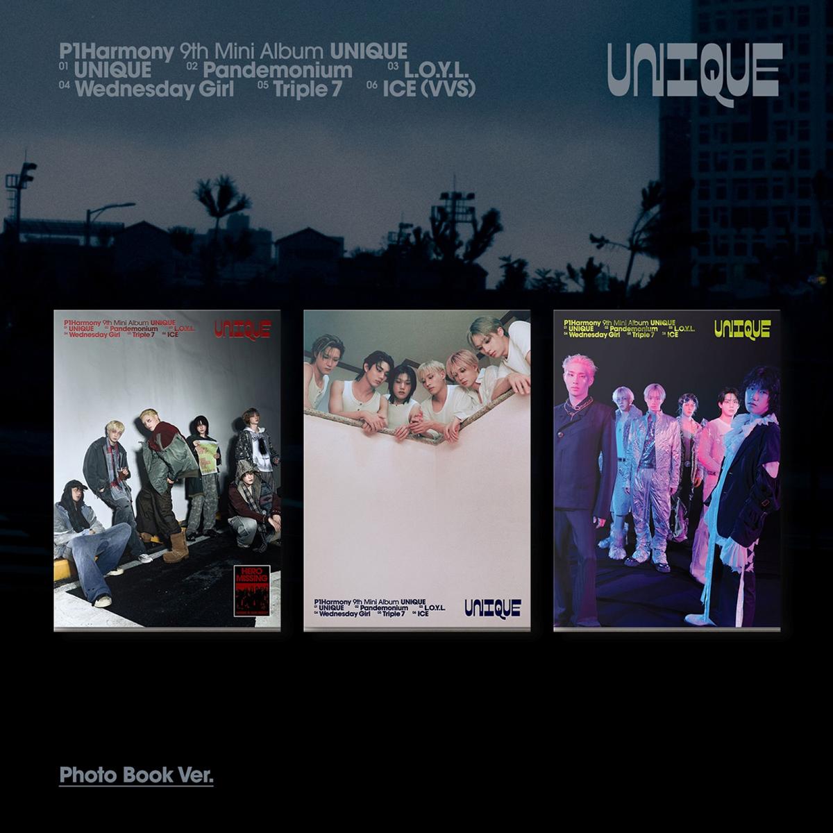P1Harmony - UNIQUE (Photobook Ver.)