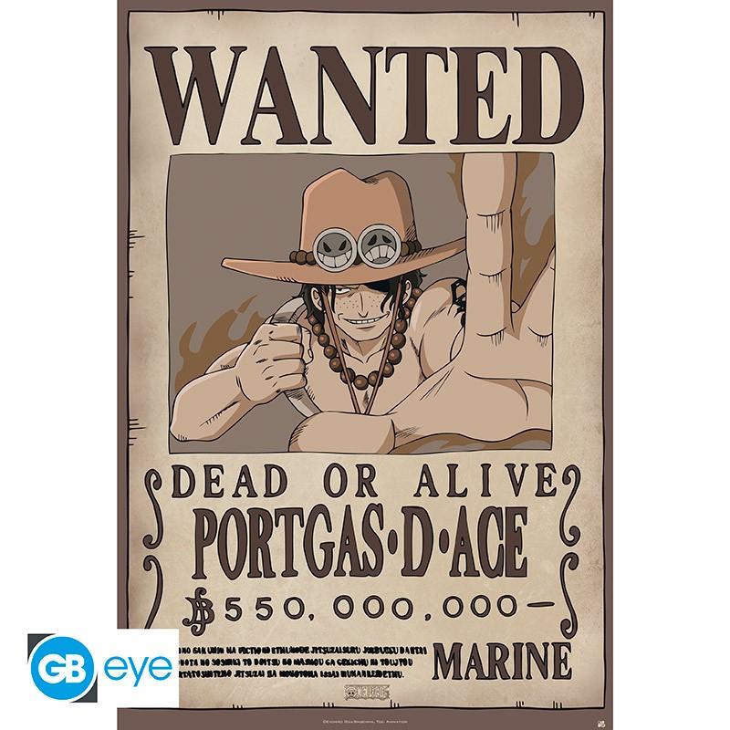 Plakat - Ace Wanted/One Piece (ABYDCO410)