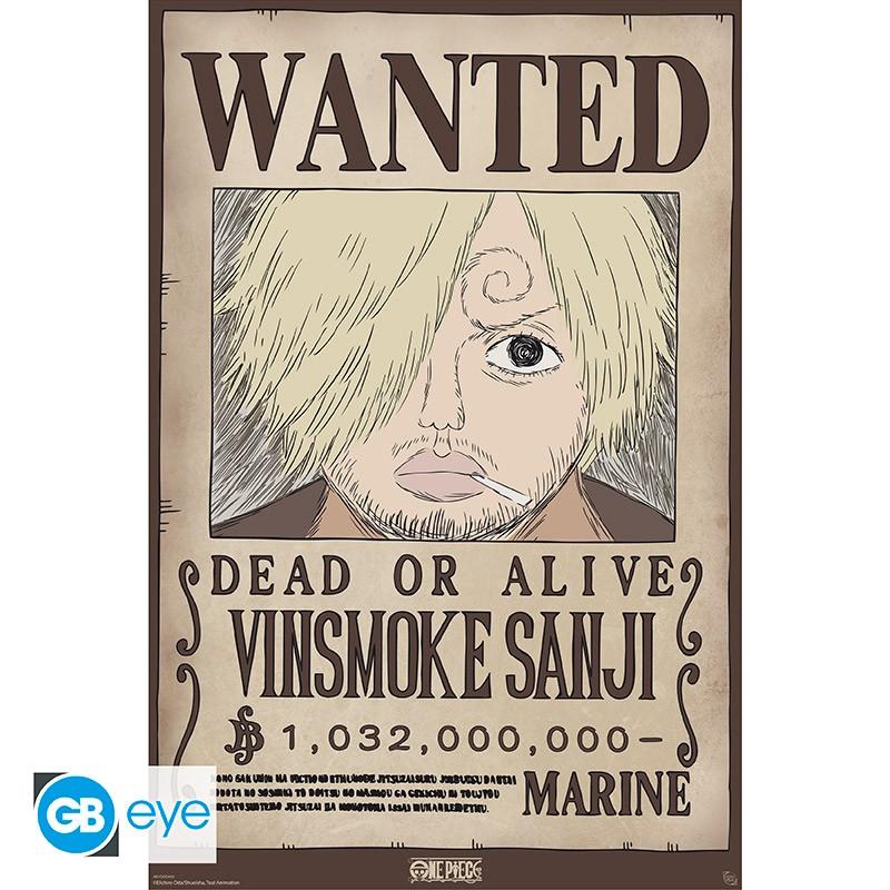 Plakat - Sanji Wanted/One Piece (GBYDCO620)