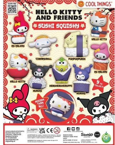 Gniotek - Hello Kitty Sushi squishy