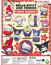 Gniotek - Hello Kitty Sushi squishy