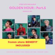 Preorder: POB ATEEZ - 14th mini album [GOLDEN HOUR : Part.5] 