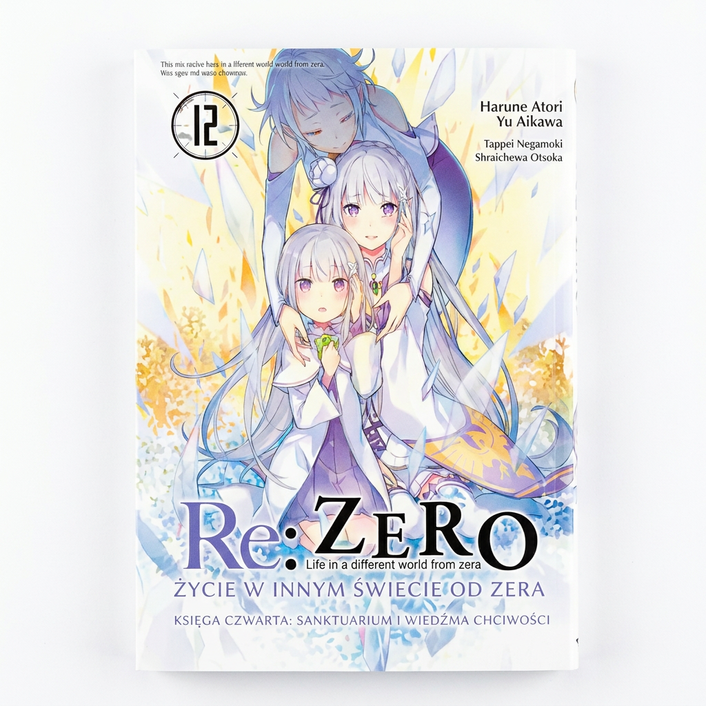Okładka Re: Zero - Ksiega 4 tom 12