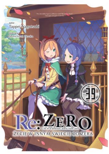Okładka Light Novel'a - Re:Zero kara Hajimeru Isekai Seikatsu - tom 39