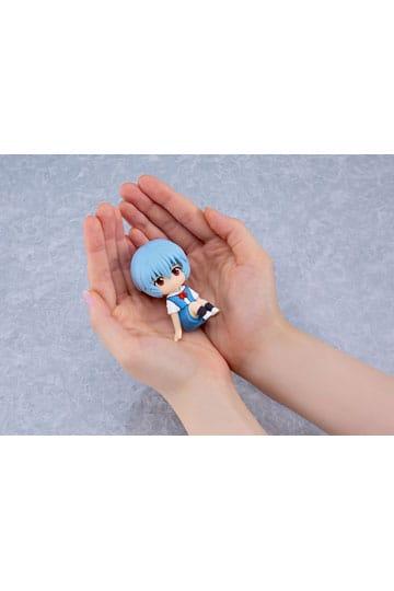 Mini figurka - Rei Ayanami/Rebuild of Evangelion Nendroid Plus — zdjęcie 3
