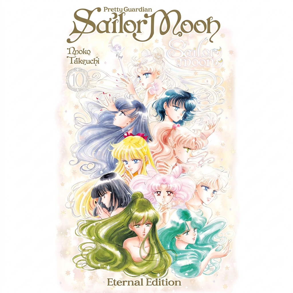 Okładka Sailor Moon Eternal Edition - tom 10