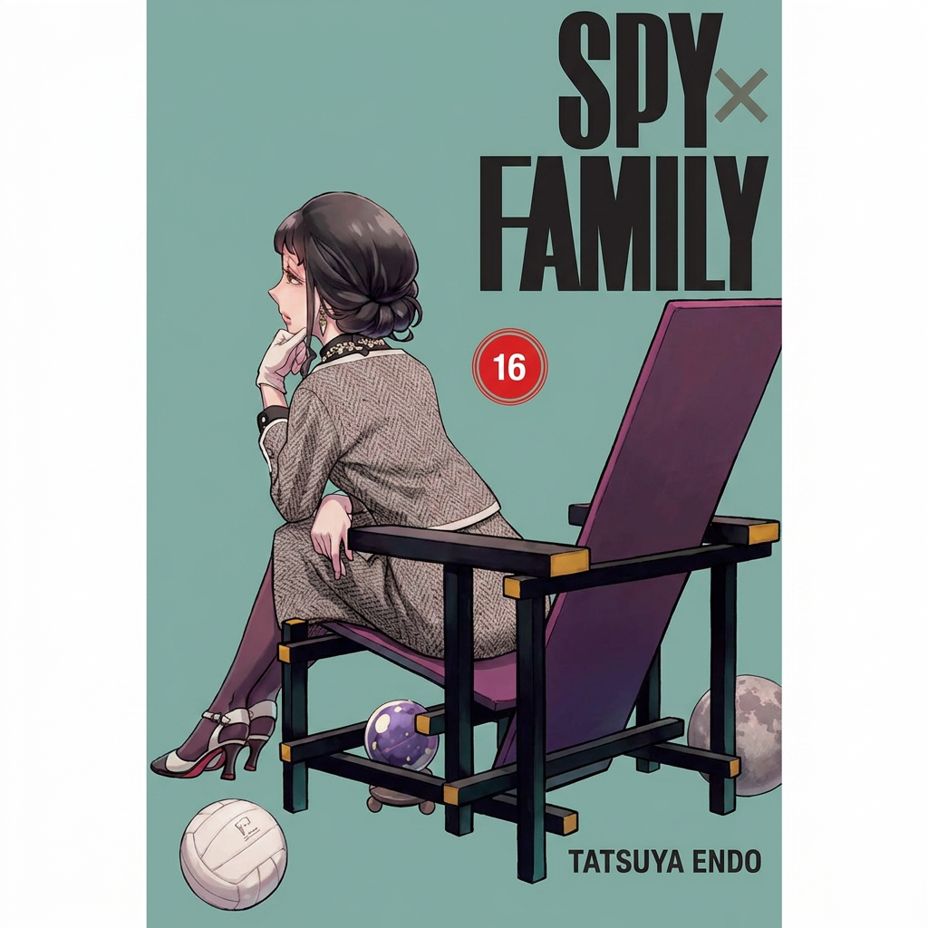 Okładka Spy x Family - tom 16