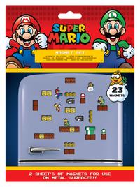 Zestaw magnesów - Mushroom Kingdom/Super Mario