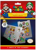  Zestaw naklejek na laptopa - Super Mario Mushroom Kingdom