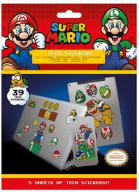  Zestaw naklejek na laptopa - Super Mario Mushroom Kingdom
