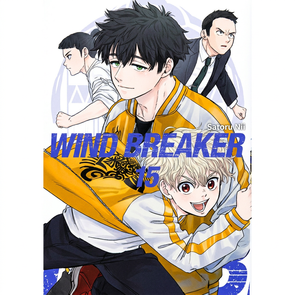 Okładka Wind Breaker - tom 15