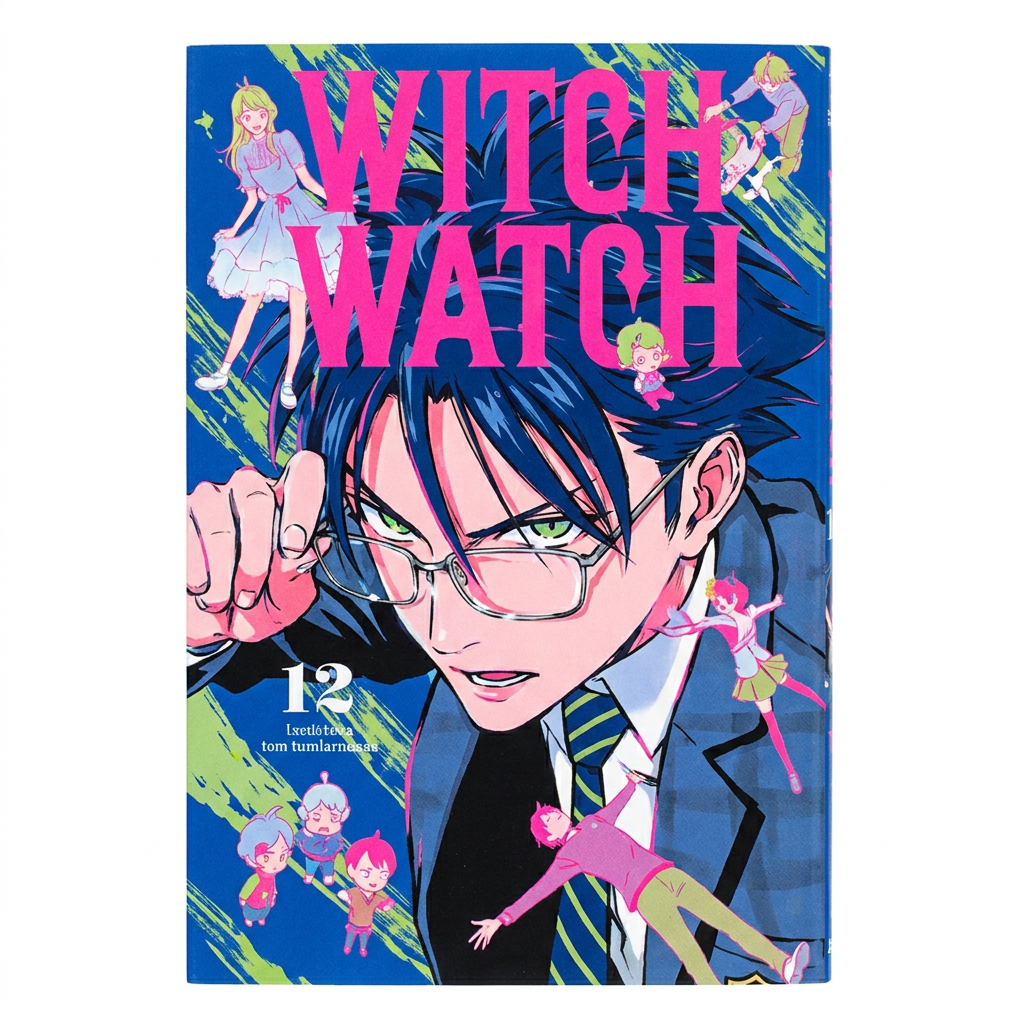 Okładka Witch Watch - tom 12