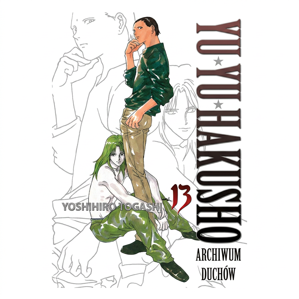 Okładka Yu Yu Hakusho - tom 13