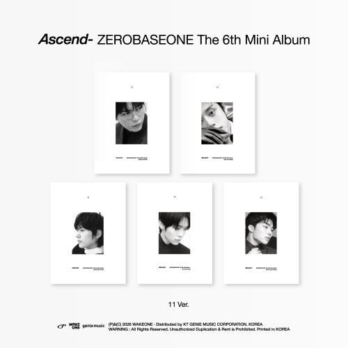ZEROBASEONE - 6th mini album [Ascend-] (11 Ver.) 